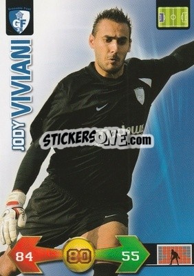 Sticker Jody Viviani - FOOT 2009-2010. Adrenalyn XL n. 58 - Panini