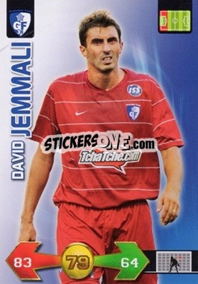 Sticker David Jemmali - FOOT 2009-2010. Adrenalyn XL n. 59 - Panini