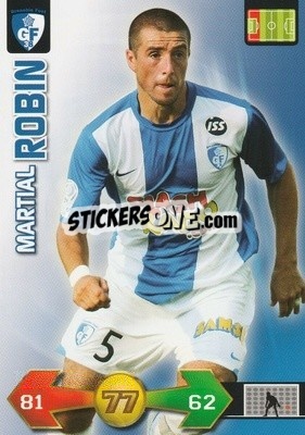 Figurina Martial Robin - FOOT 2009-2010. Adrenalyn XL n. 63 - Panini