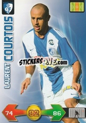 Sticker Laurent Courtois - FOOT 2009-2010. Adrenalyn XL - Panini