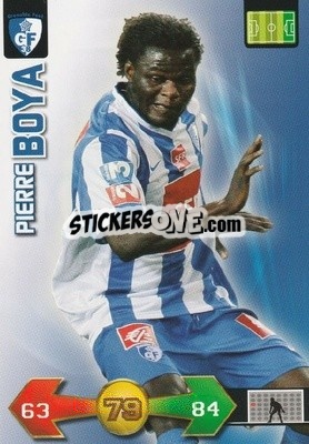 Sticker Pierre Boya - FOOT 2009-2010. Adrenalyn XL - Panini