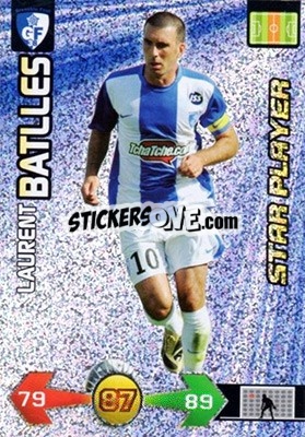 Sticker Laurent Batlles - FOOT 2009-2010. Adrenalyn XL - Panini