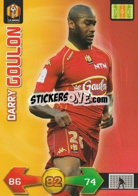 Sticker Hérold Goulon - FOOT 2009-2010. Adrenalyn XL n. 83 - Panini