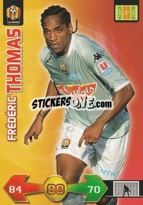 Figurina Frédéric Thomas - FOOT 2009-2010. Adrenalyn XL n. 84 - Panini