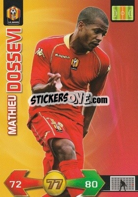 Sticker Matthieu Dossevi - FOOT 2009-2010. Adrenalyn XL n. 86 - Panini