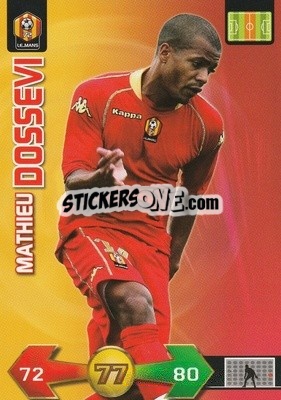 Cromo Matthieu Dossevi - FOOT 2009-2010. Adrenalyn XL - Panini