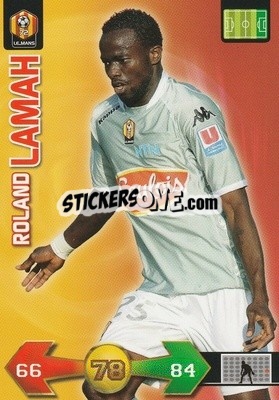 Sticker Roland Lamah - FOOT 2009-2010. Adrenalyn XL n. 89 - Panini