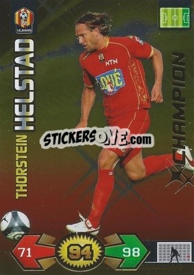 Cromo Thorstein Helstad - FOOT 2009-2010. Adrenalyn XL - Panini