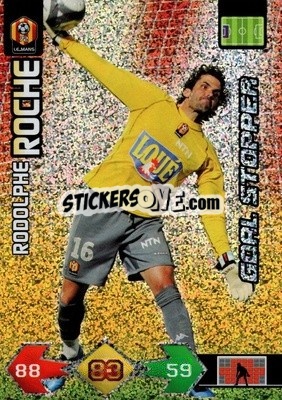 Figurina Rodolphe Roche - FOOT 2009-2010. Adrenalyn XL - Panini