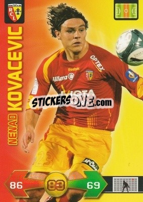 Cromo Nenad Kovacevic - FOOT 2009-2010. Adrenalyn XL - Panini