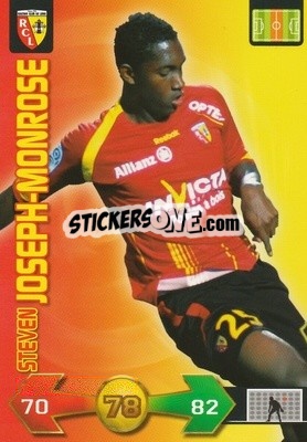 Cromo Steven Joseph-Monrose - FOOT 2009-2010. Adrenalyn XL - Panini