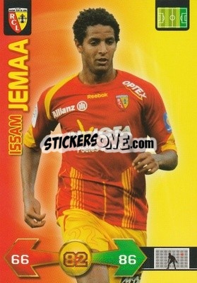Figurina Issam Jemâa - FOOT 2009-2010. Adrenalyn XL n. 108 - Panini