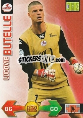 Sticker Ludovic Butelle - FOOT 2009-2010. Adrenalyn XL - Panini