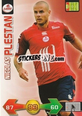 Cromo Nicolas Plestan - FOOT 2009-2010. Adrenalyn XL - Panini