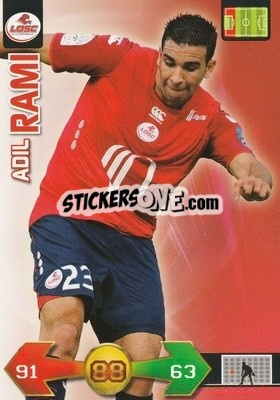 Sticker Adil Rami - FOOT 2009-2010. Adrenalyn XL - Panini