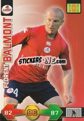 Cromo Florent Balmont - FOOT 2009-2010. Adrenalyn XL - Panini