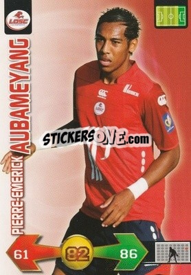 Sticker Pierre-Emerick Aubameyang - FOOT 2009-2010. Adrenalyn XL - Panini