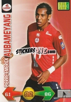 Cromo Pierre-Emerick Aubameyang - FOOT 2009-2010. Adrenalyn XL - Panini