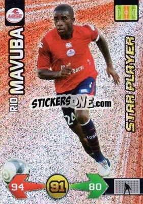 Cromo Rio Mavuba - FOOT 2009-2010. Adrenalyn XL - Panini