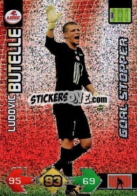Sticker Ludovic Butelle - FOOT 2009-2010. Adrenalyn XL - Panini
