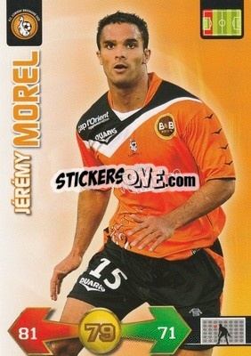 Sticker Jérémy Morel - FOOT 2009-2010. Adrenalyn XL n. 138 - Panini