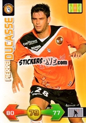 Sticker Pierre Ducasse - FOOT 2009-2010. Adrenalyn XL - Panini