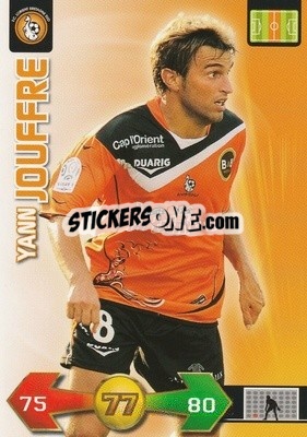 Sticker Yann Jouffre - FOOT 2009-2010. Adrenalyn XL n. 140 - Panini