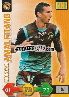 Sticker Morgan Amalfitano - FOOT 2009-2010. Adrenalyn XL - Panini