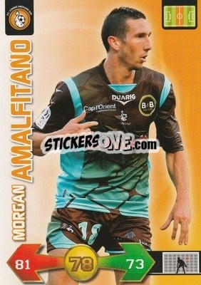 Figurina Morgan Amalfitano - FOOT 2009-2010. Adrenalyn XL n. 141 - Panini