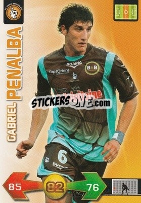 Cromo Gabriel Peñalba - FOOT 2009-2010. Adrenalyn XL - Panini