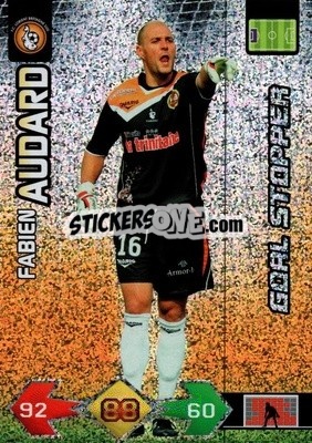 Sticker Fabien Audard - FOOT 2009-2010. Adrenalyn XL n. 152 - Panini