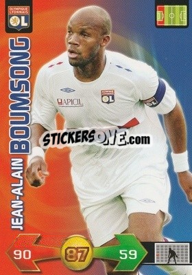 Cromo Jean-Alain Boumsong - FOOT 2009-2010. Adrenalyn XL - Panini