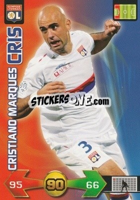 Sticker Cristiano Marques Cris - FOOT 2009-2010. Adrenalyn XL n. 156 - Panini