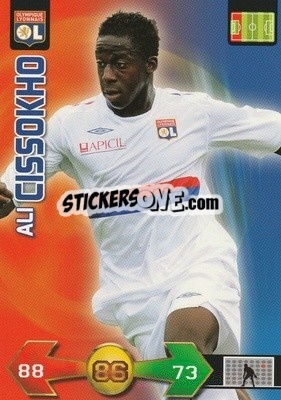 Sticker Aly Cissokho - FOOT 2009-2010. Adrenalyn XL n. 157 - Panini