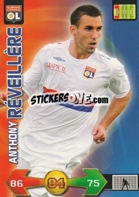 Sticker Anthony Réveillère - FOOT 2009-2010. Adrenalyn XL n. 159 - Panini