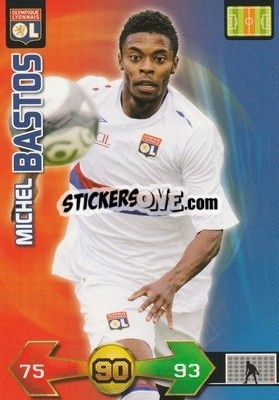 Sticker Michel Bastos - FOOT 2009-2010. Adrenalyn XL n. 163 - Panini