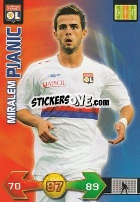 Figurina Miralem Pjanic - FOOT 2009-2010. Adrenalyn XL - Panini