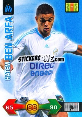 Sticker Hatem Ben Arfa - FOOT 2009-2010. Adrenalyn XL n. 181 - Panini