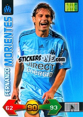 Sticker Fernando Morientes - FOOT 2009-2010. Adrenalyn XL - Panini
