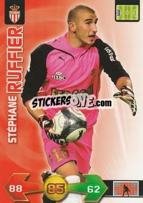 Sticker Stéphane Ruffier - FOOT 2009-2010. Adrenalyn XL - Panini