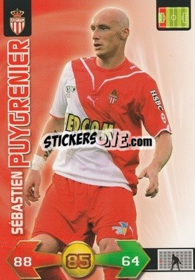 Sticker Sébastien Puygrenier - FOOT 2009-2010. Adrenalyn XL n. 194 - Panini