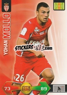 Sticker Yohan Mollo - FOOT 2009-2010. Adrenalyn XL n. 199 - Panini