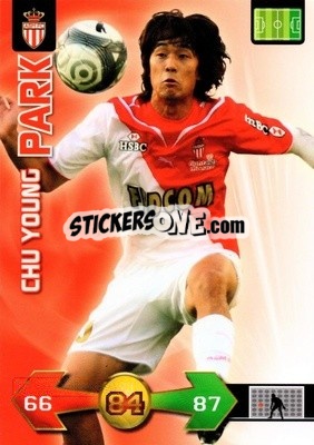 Sticker Park Chu-Young - FOOT 2009-2010. Adrenalyn XL n. 203 - Panini