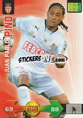 Sticker Juan Pablo Pino - FOOT 2009-2010. Adrenalyn XL - Panini