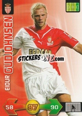 Sticker Eidur Gudjohnsen - FOOT 2009-2010. Adrenalyn XL - Panini