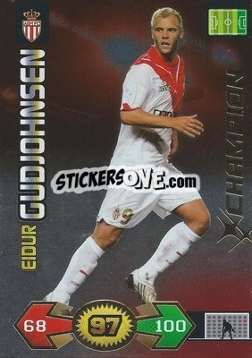 Sticker Eidur Gudjohnsen - FOOT 2009-2010. Adrenalyn XL n. 206 - Panini
