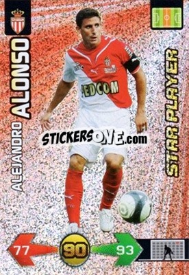 Cromo Alejandro Alonso - FOOT 2009-2010. Adrenalyn XL - Panini