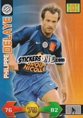 Sticker Philippe Delaye - FOOT 2009-2010. Adrenalyn XL n. 217 - Panini
