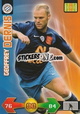 Cromo Geoffrey Dernis - FOOT 2009-2010. Adrenalyn XL n. 220 - Panini