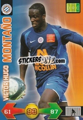 Figurina Víctor Hugo Montaño - FOOT 2009-2010. Adrenalyn XL - Panini